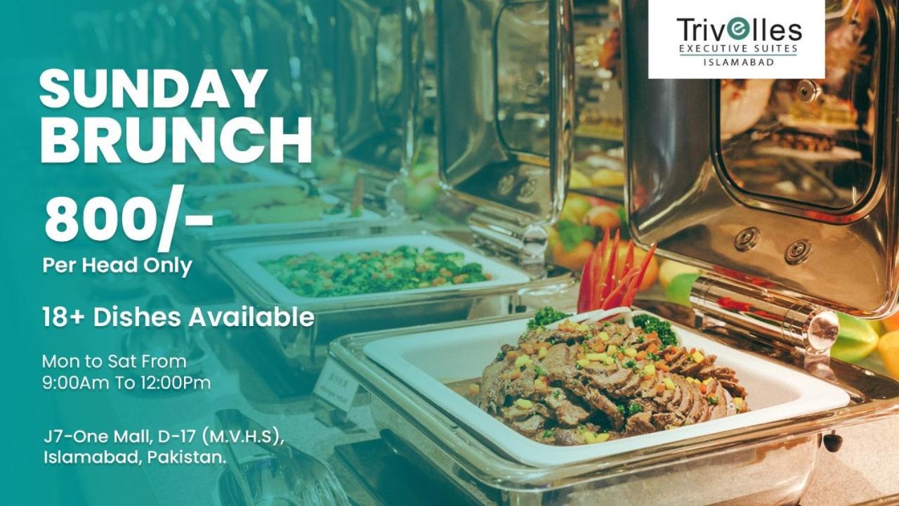 Trivelles Executive Suites Islamabad Ngoại thất bức ảnh