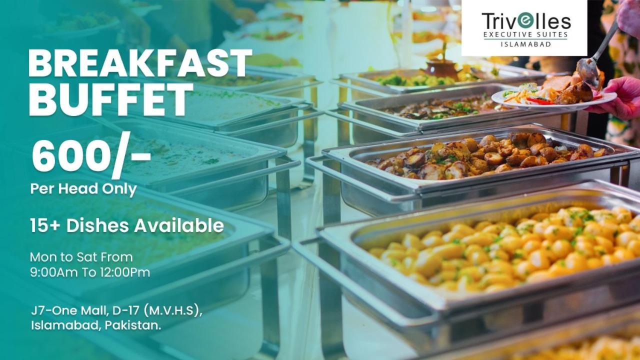 Trivelles Executive Suites Islamabad Ngoại thất bức ảnh